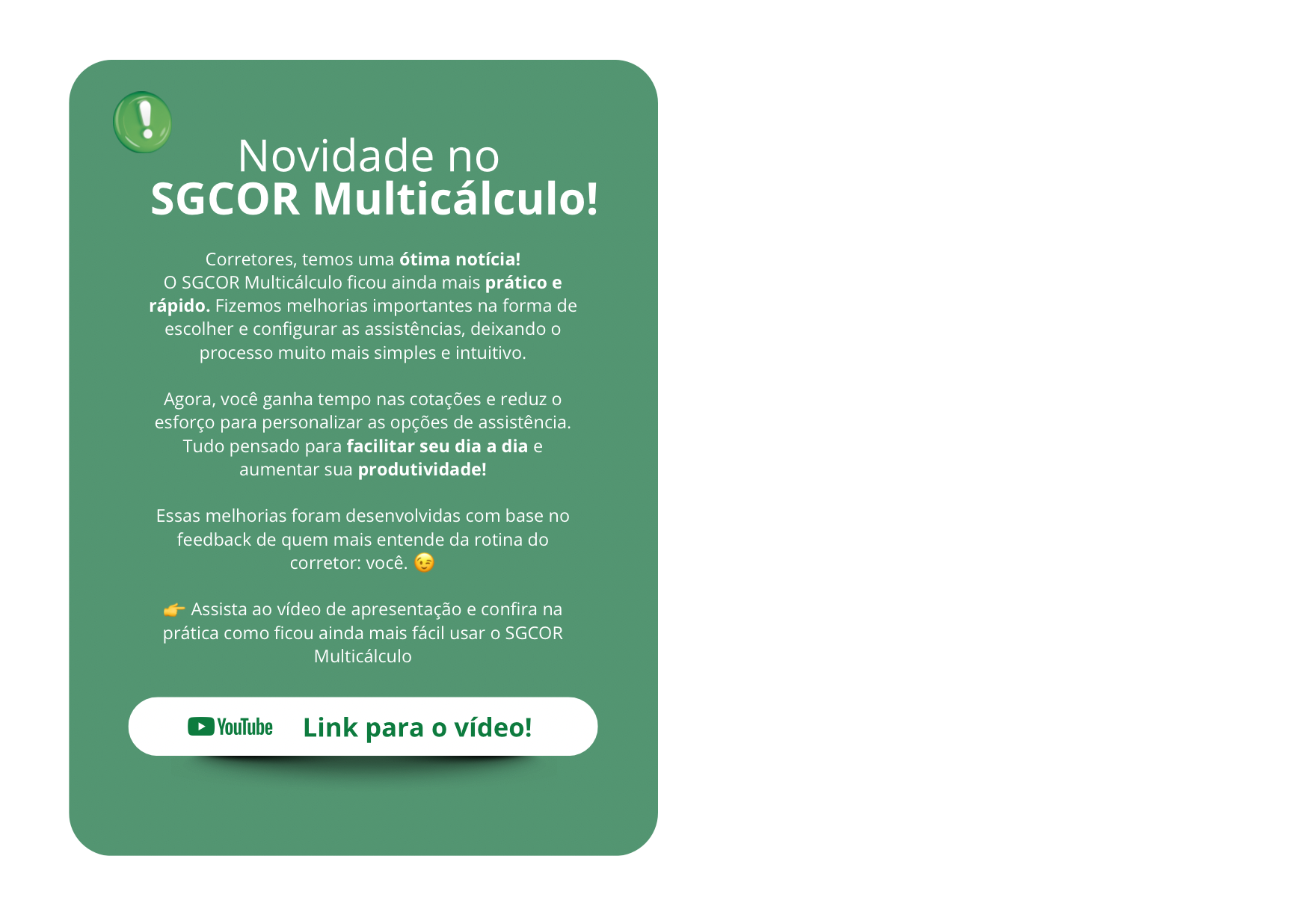 Atualização Multicálculo